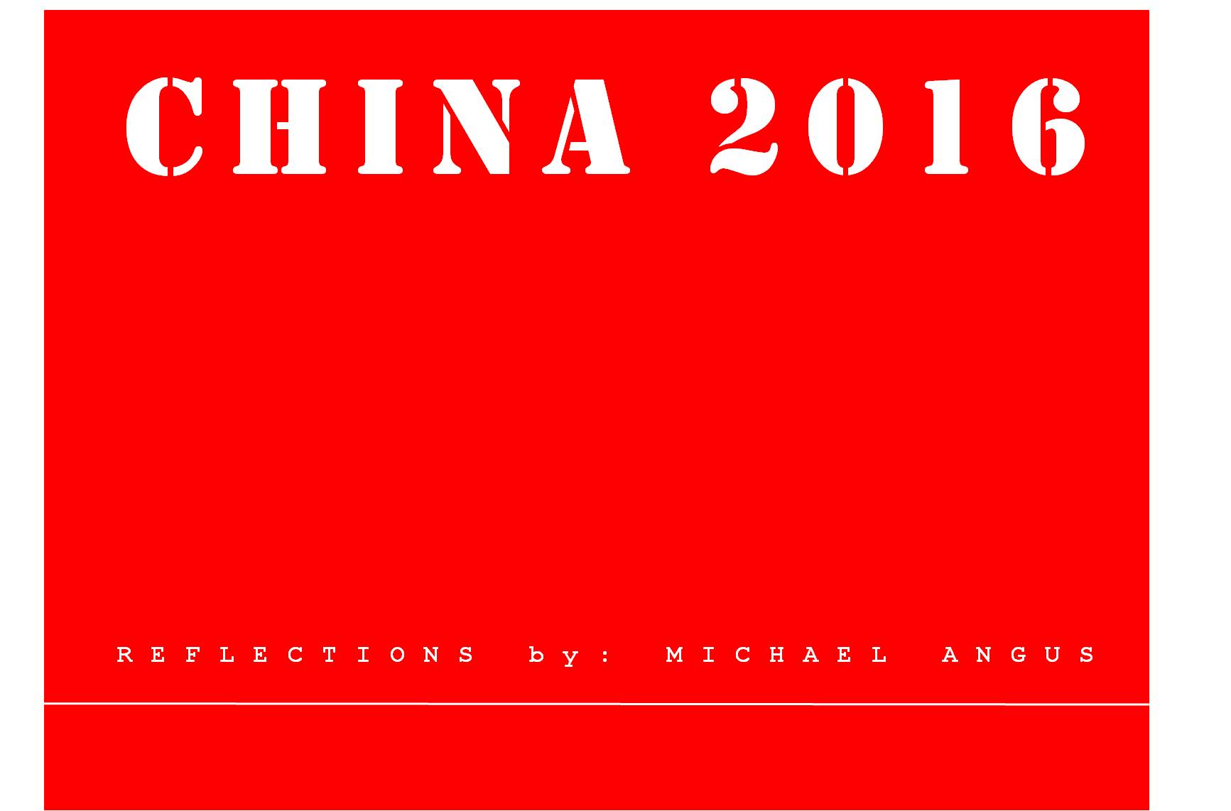 China 2016 Book Cover