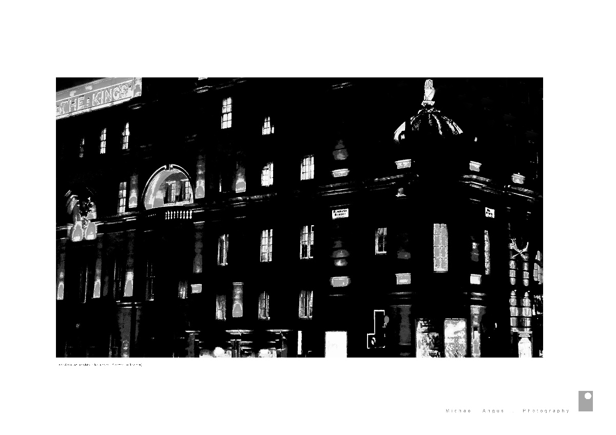 Windows at Night: The Kings Theatre (Glasgow)