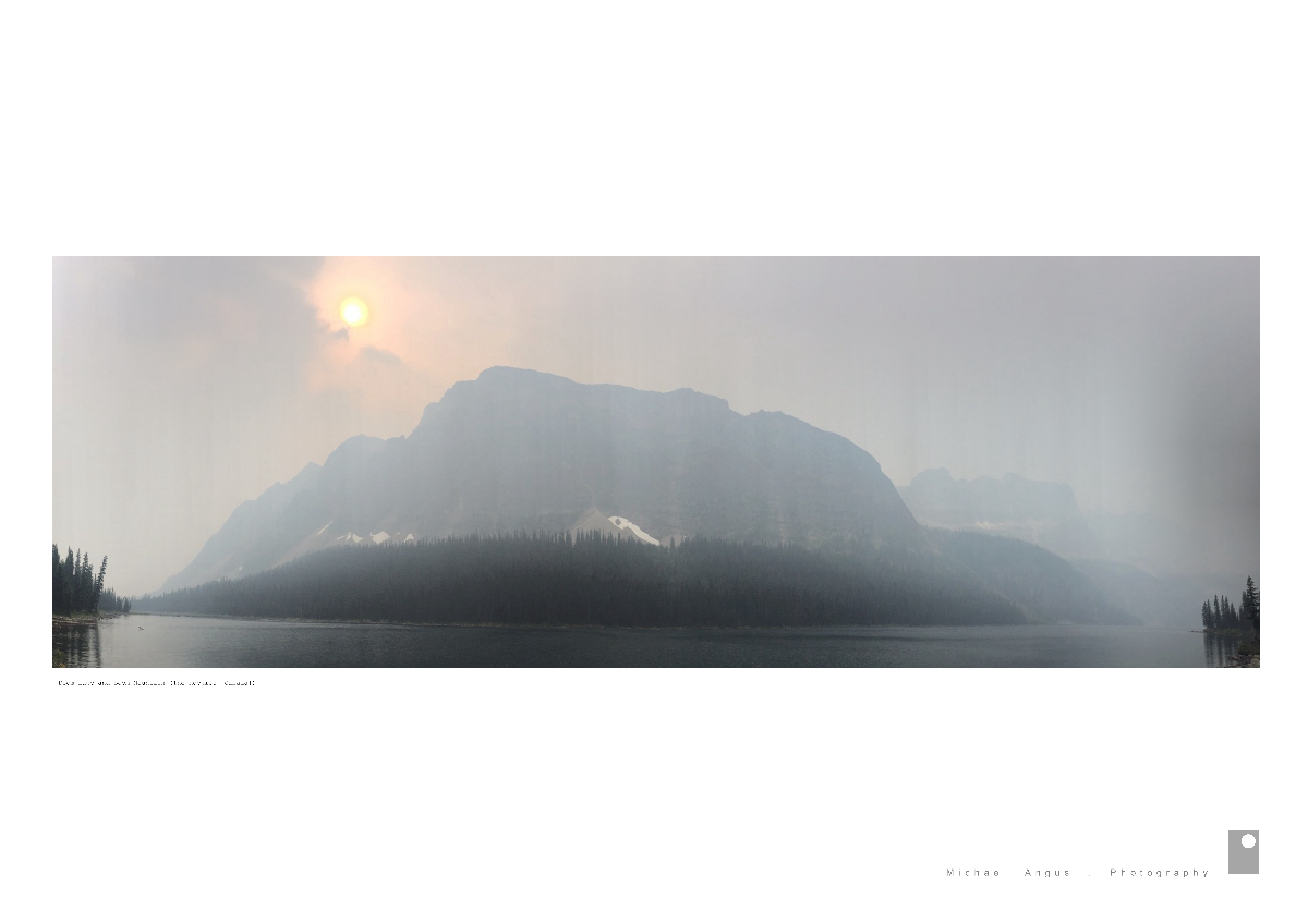 Boom Lake and Boom Mountain - The Rockies (Canada)